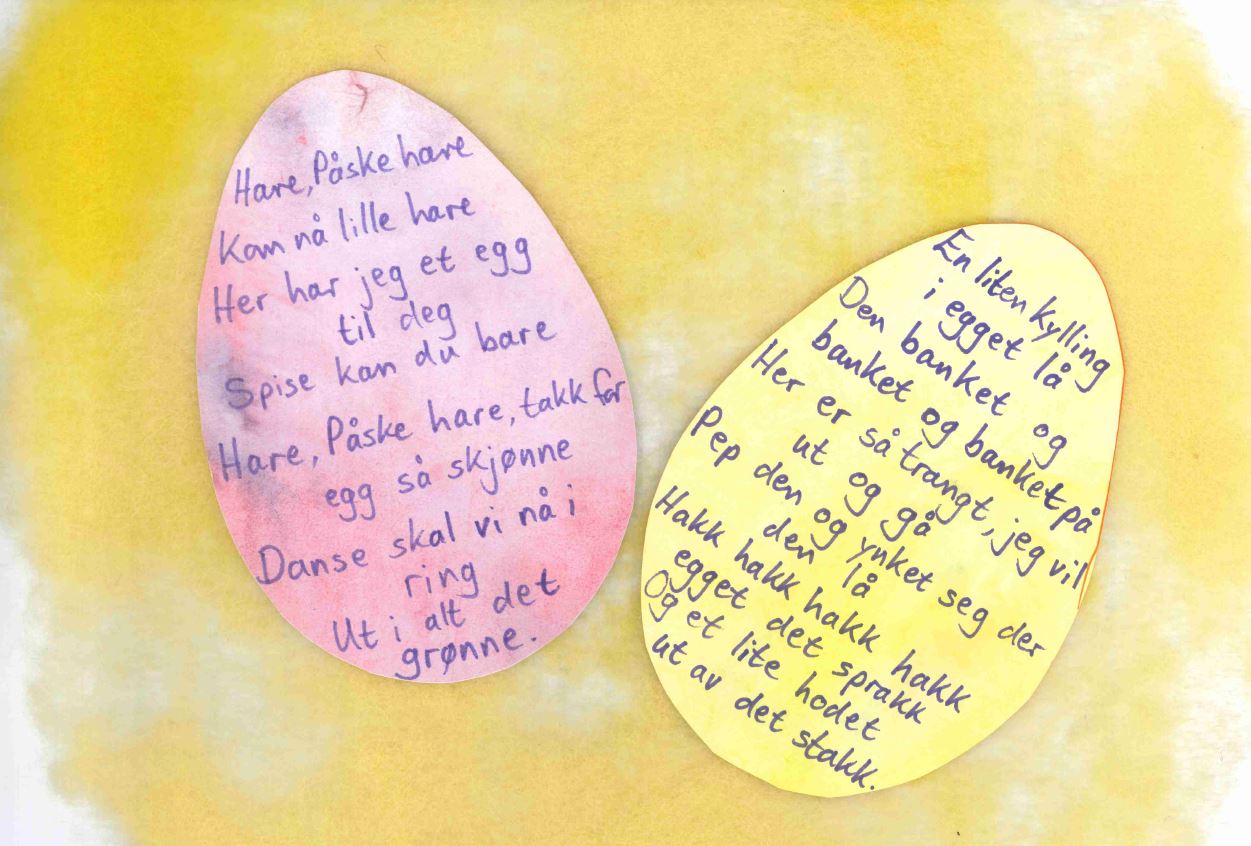 Påskesanger på ull